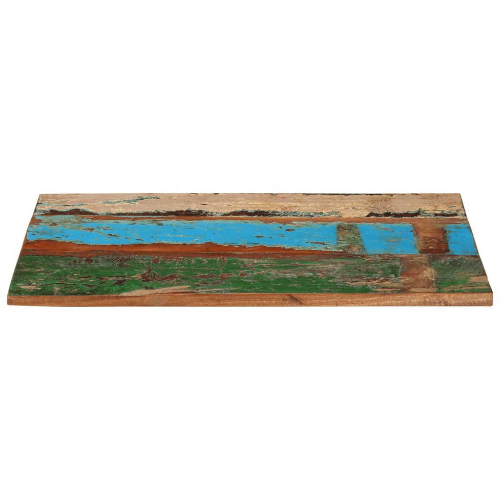 Rektangulær bordplate 60x90 cm 25-27 mm gjenvunnet heltre