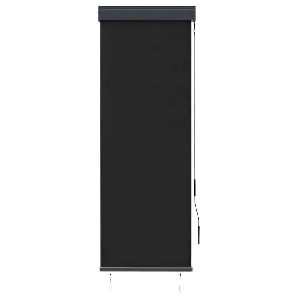 Utendørs rullegardin 60x250 cm antrasitt