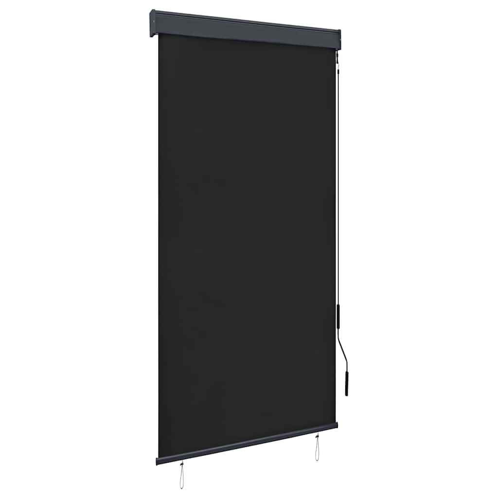 Utendørs rullegardin 80x250 cm antrasitt vidaXL