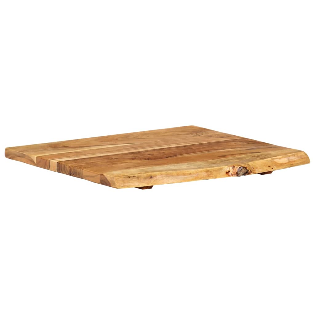 Topplate til baderomsmøbler heltre akasie 58x52x2,5 cm