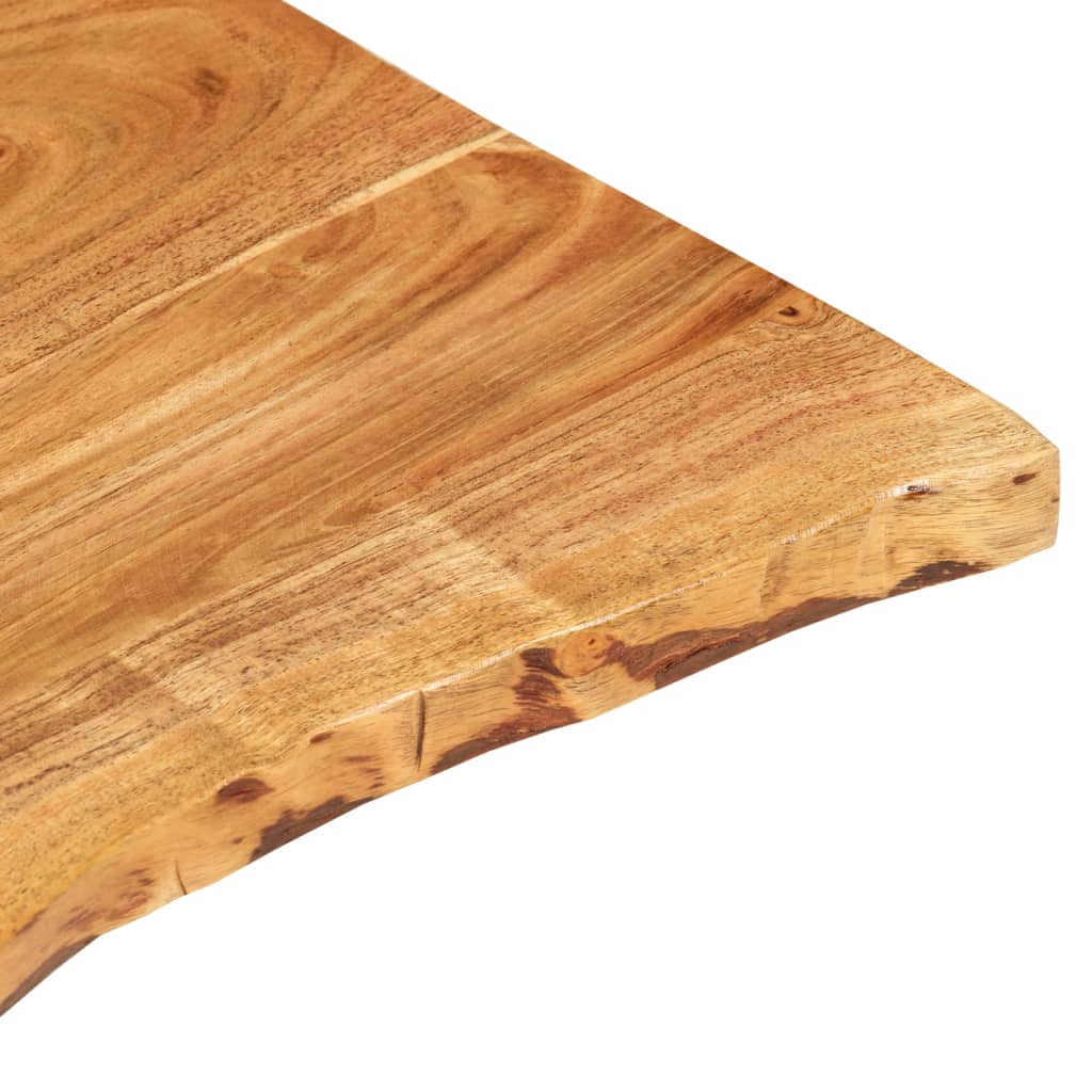 Topplate til baderomsmøbler heltre akasie 58x52x2,5 cm
