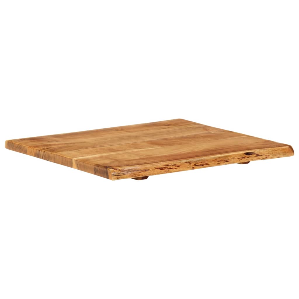 Topplate til baderomsmøbler heltre akasie 58x52x2,5 cm
