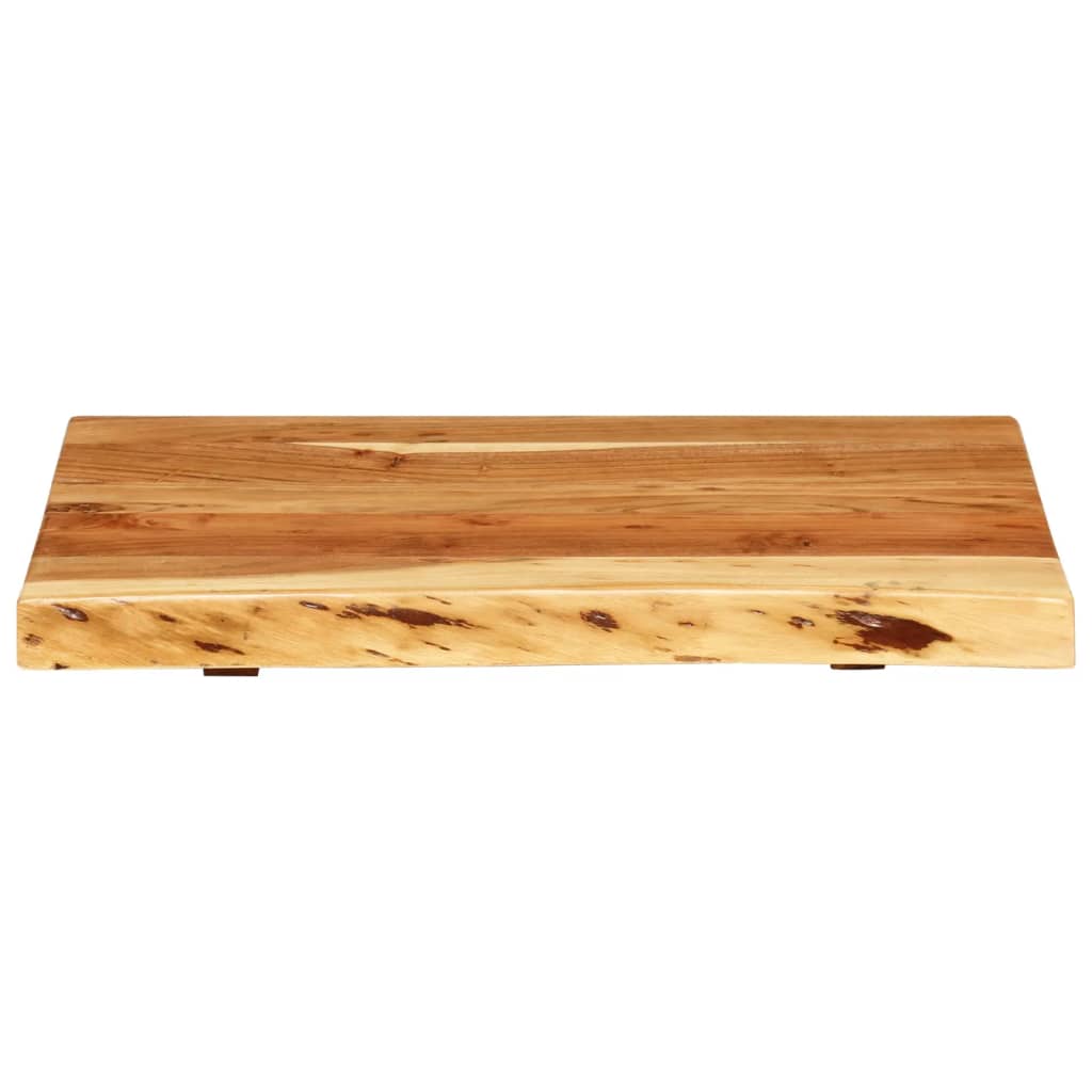 Topplate til baderomsmøbler heltre akasie 58x52x3,8 cm