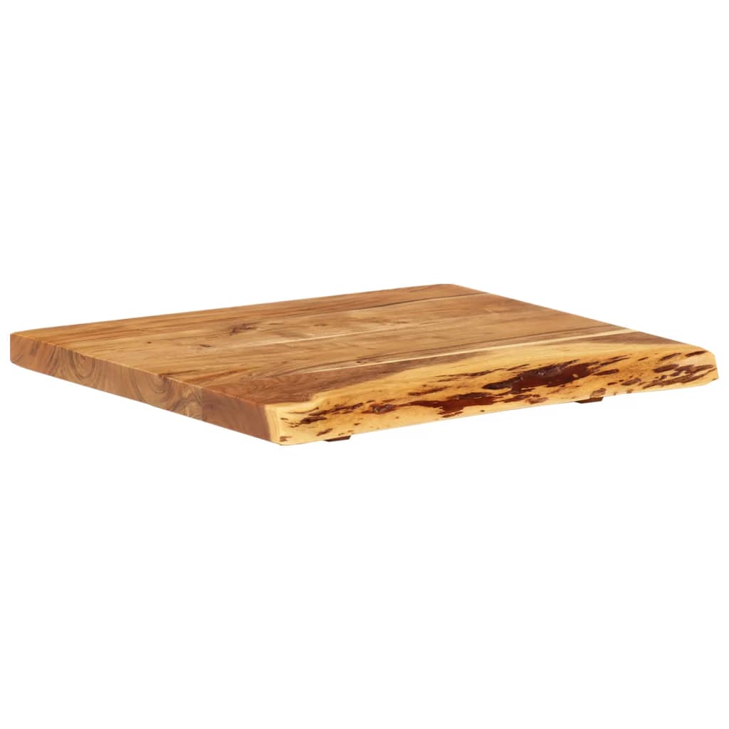 Topplate til baderomsmøbler heltre akasie 58x52x3,8 cm