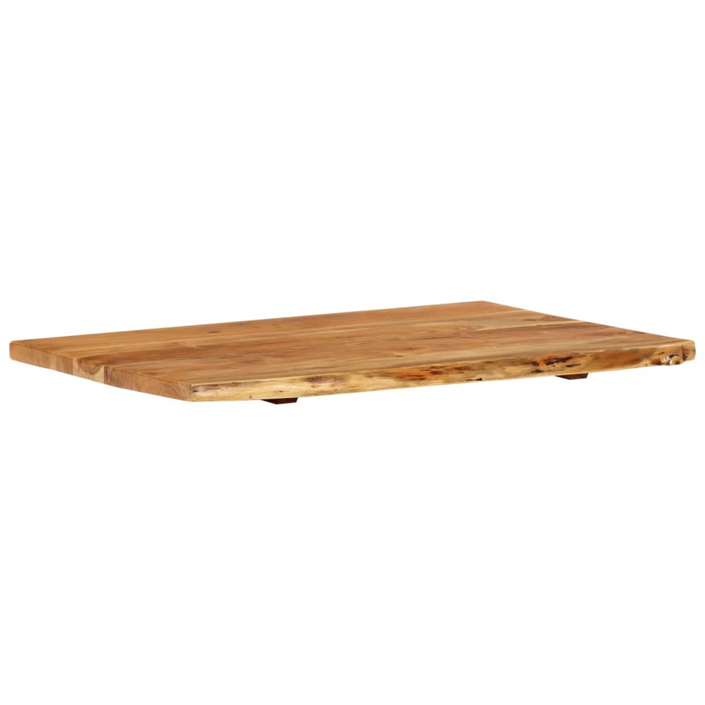 Topplate til baderomsmøbler heltre akasie 80x52x2,5 cm