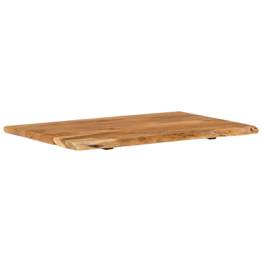 Topplate til baderomsmøbler heltre akasie 80x52x2,5 cm