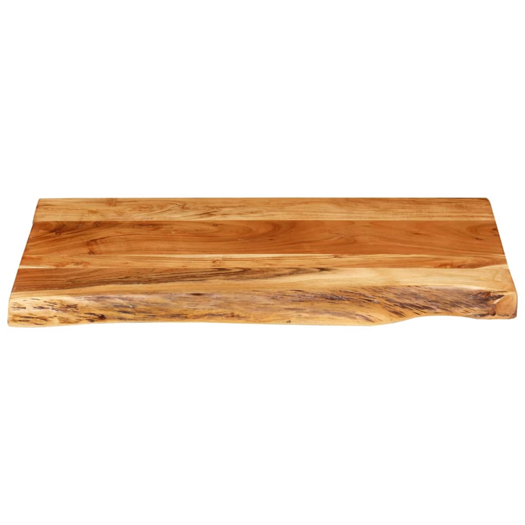 Topplate til baderomsmøbler heltre akasie 80x52x3,8 cm
