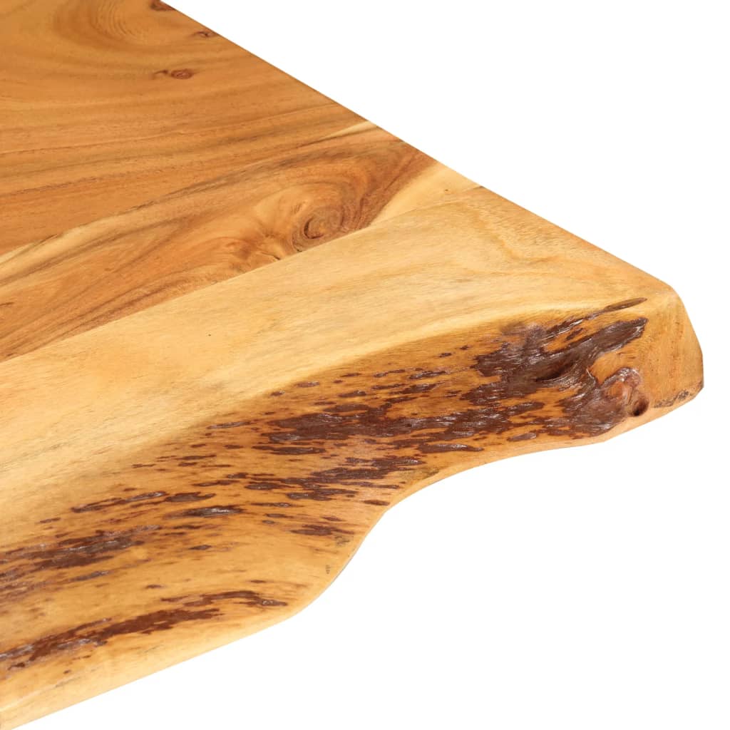 Topplate til baderomsmøbler heltre akasie 80x52x3,8 cm