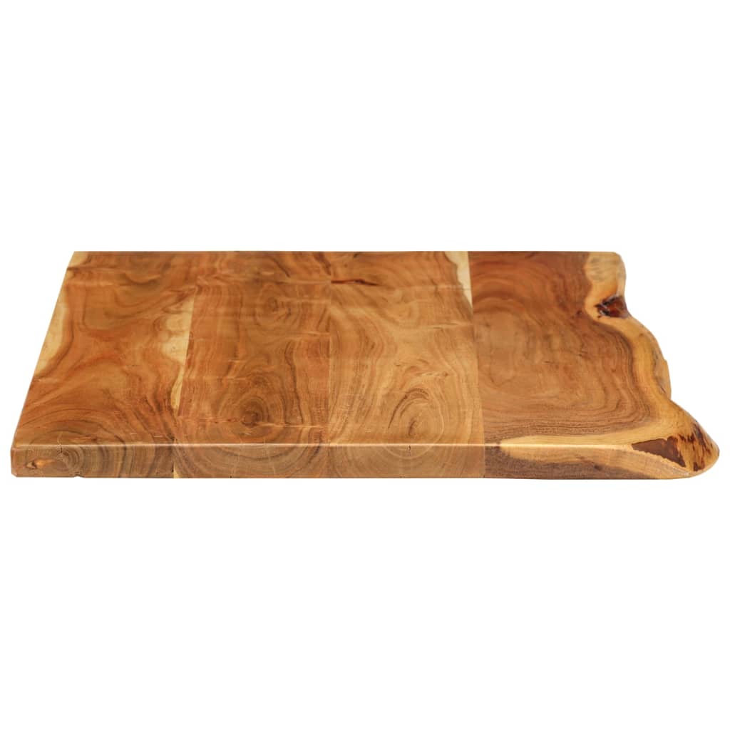 Topplate til baderomsmøbler heltre akasie 100x52x2,5 cm