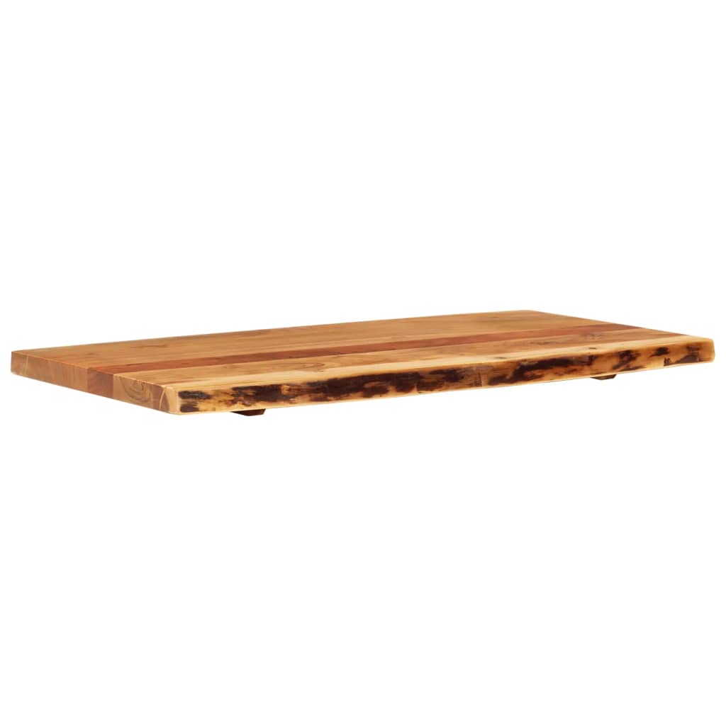 Topplate til baderomsmøbler heltre akasie 100x52x3,8 cm