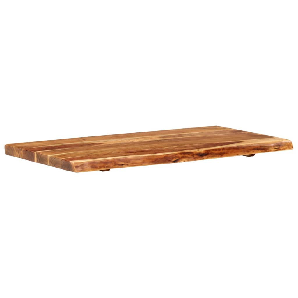 Topplate til baderomsmøbler heltre akasie 100x52x3,8 cm
