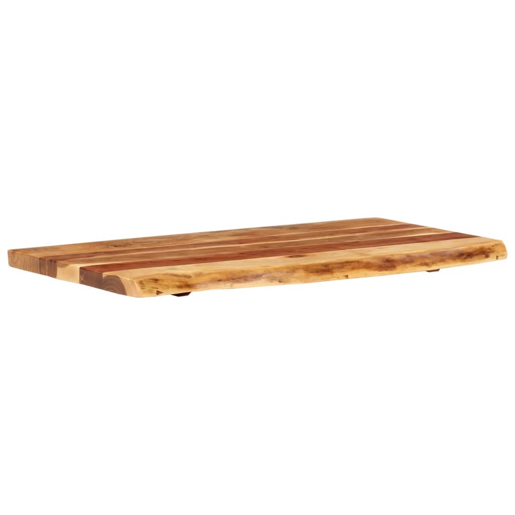 Topplate til baderomsmøbler heltre akasie 100x52x3,8 cm
