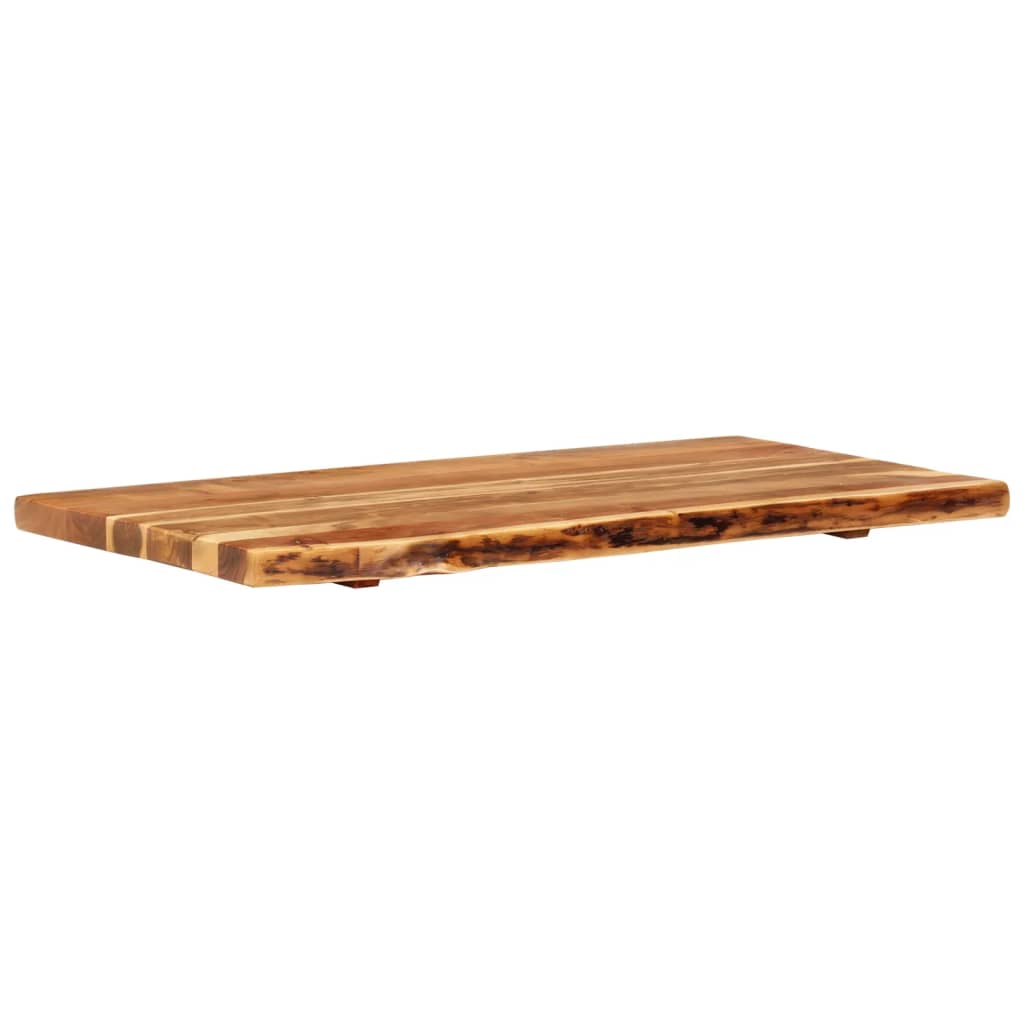 Topplate til baderomsmøbler heltre akasie 100x52x3,8 cm