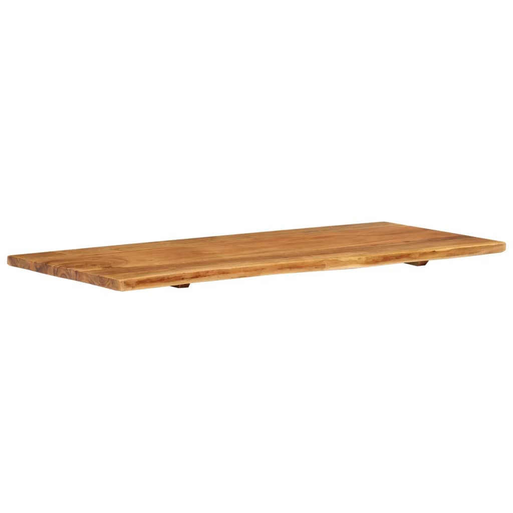 Topplate til baderomsmøbler heltre akasie 114x52x2,5 cm