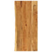 Topplate til baderomsmøbler heltre akasie 114x52x4 cm