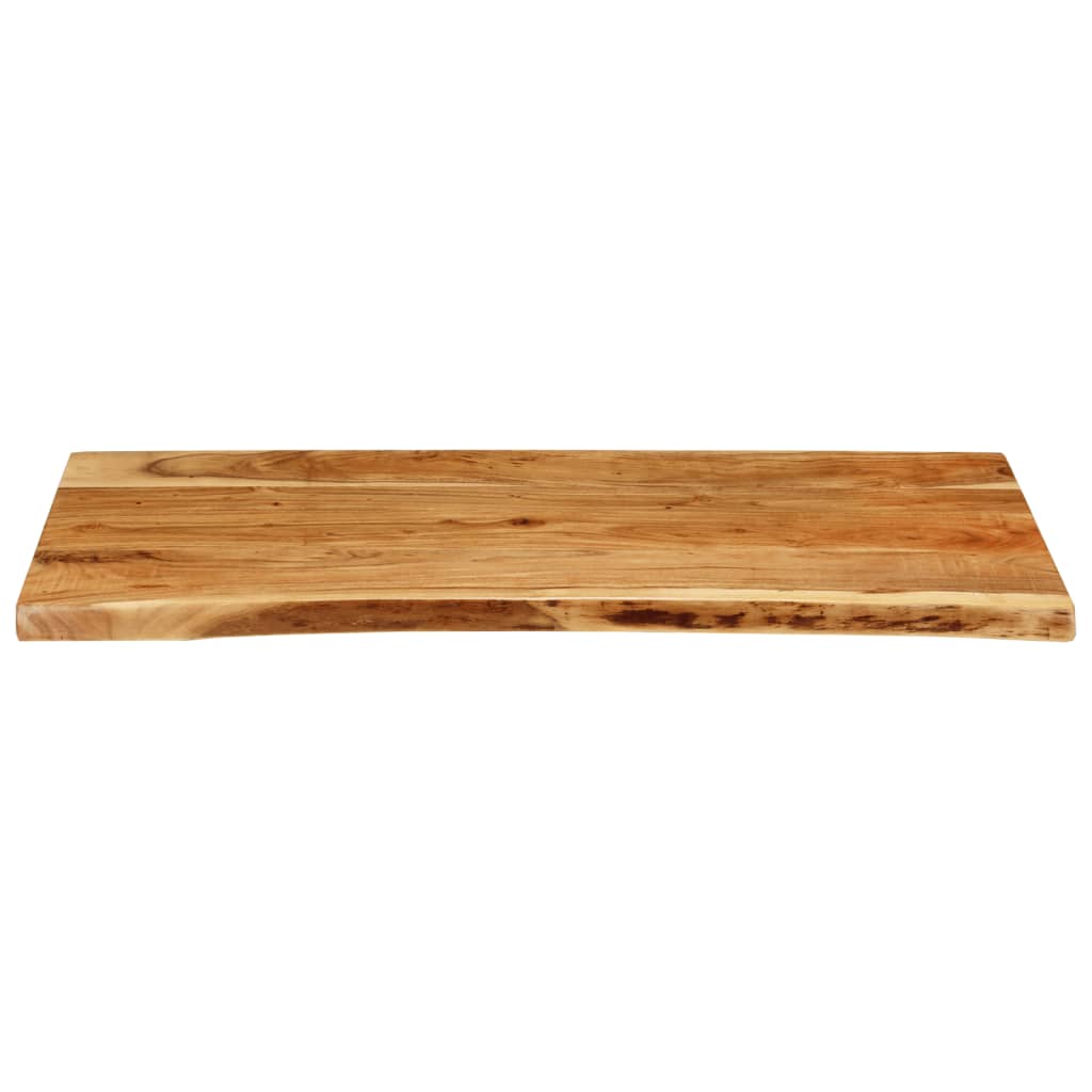 Topplate til baderomsmøbler heltre akasie 114x52x4 cm