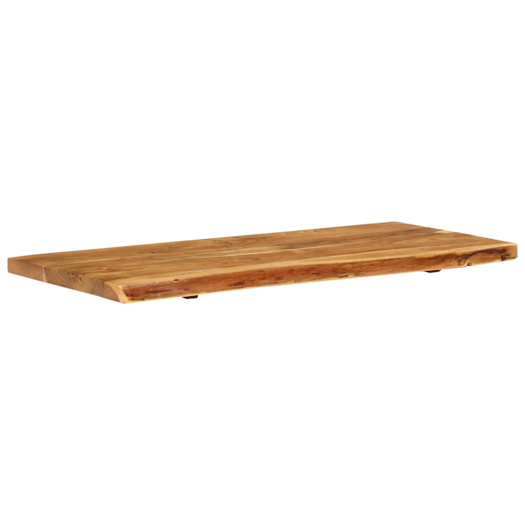 Topplate til baderomsmøbler heltre akasie 114x52x4 cm