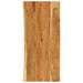 Topplate til baderomsmøbler heltre akasie 140x52x2,5 cm