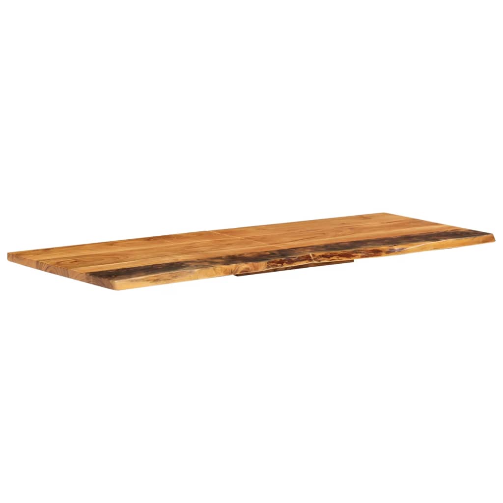 Topplate til baderomsmøbler heltre akasie 140x52x2,5 cm