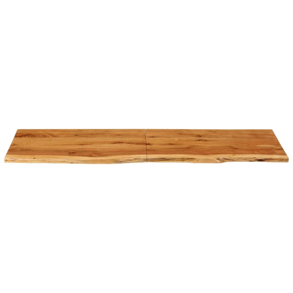 Topplate til baderomsmøbler heltre akasie 140x52x2,5 cm
