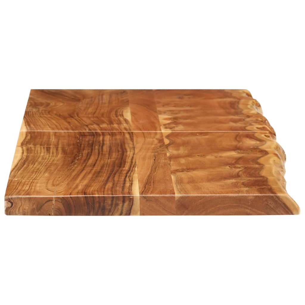 Topplate til baderomsmøbler heltre akasie 140x52x3,8 cm