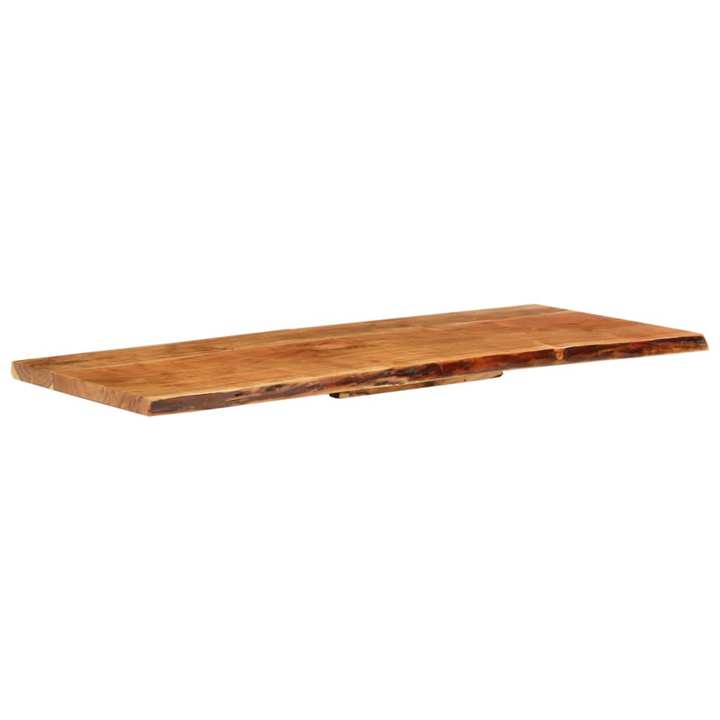 Topplate til baderomsmøbler heltre akasie 140x52x3,8 cm