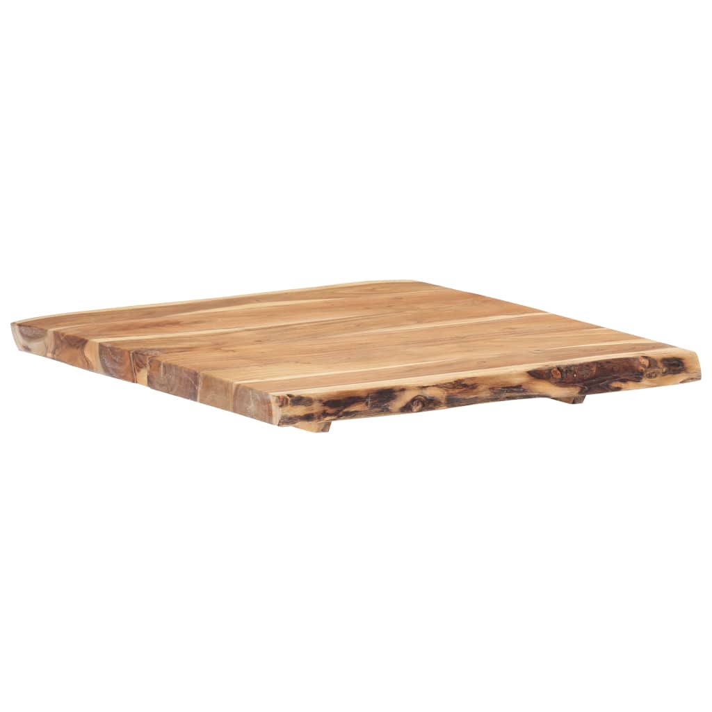 Bordplate heltre akasie 58x(50-60)x3,8 cm