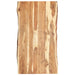 Bordplate heltre akasie 118x(50-60)x3,8 cm
