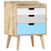Nattbord 47x35x63 cm heltre mango