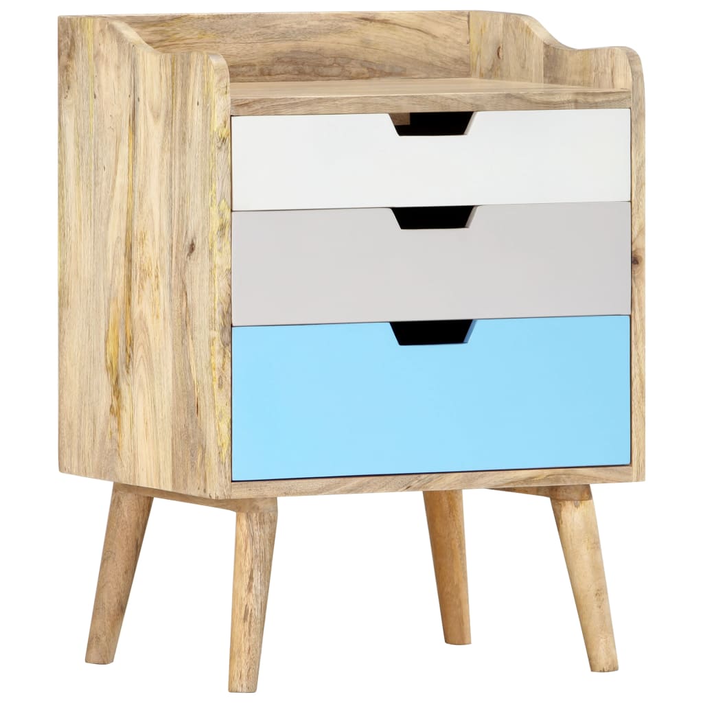 Nattbord 47x35x63 cm heltre mango