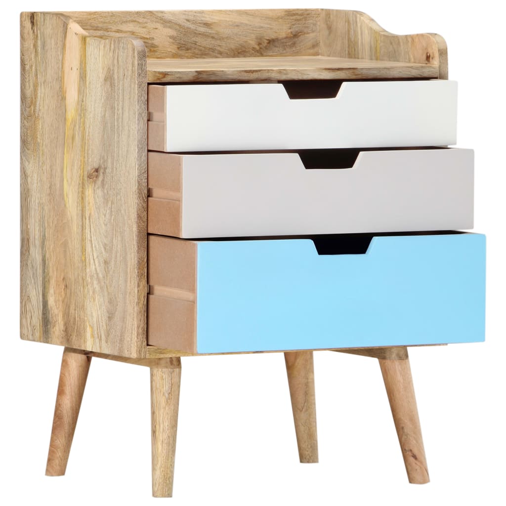 Nattbord 47x35x63 cm heltre mango
