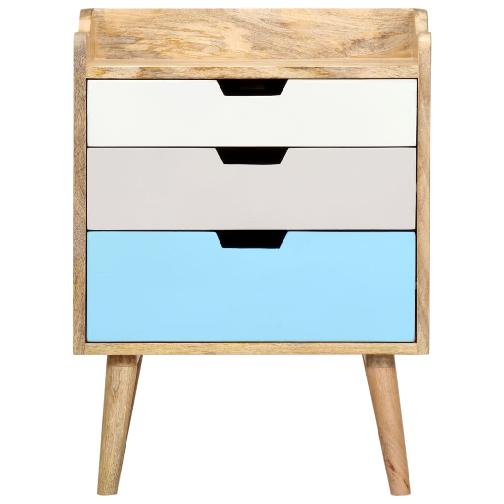 Nattbord 47x35x63 cm heltre mango