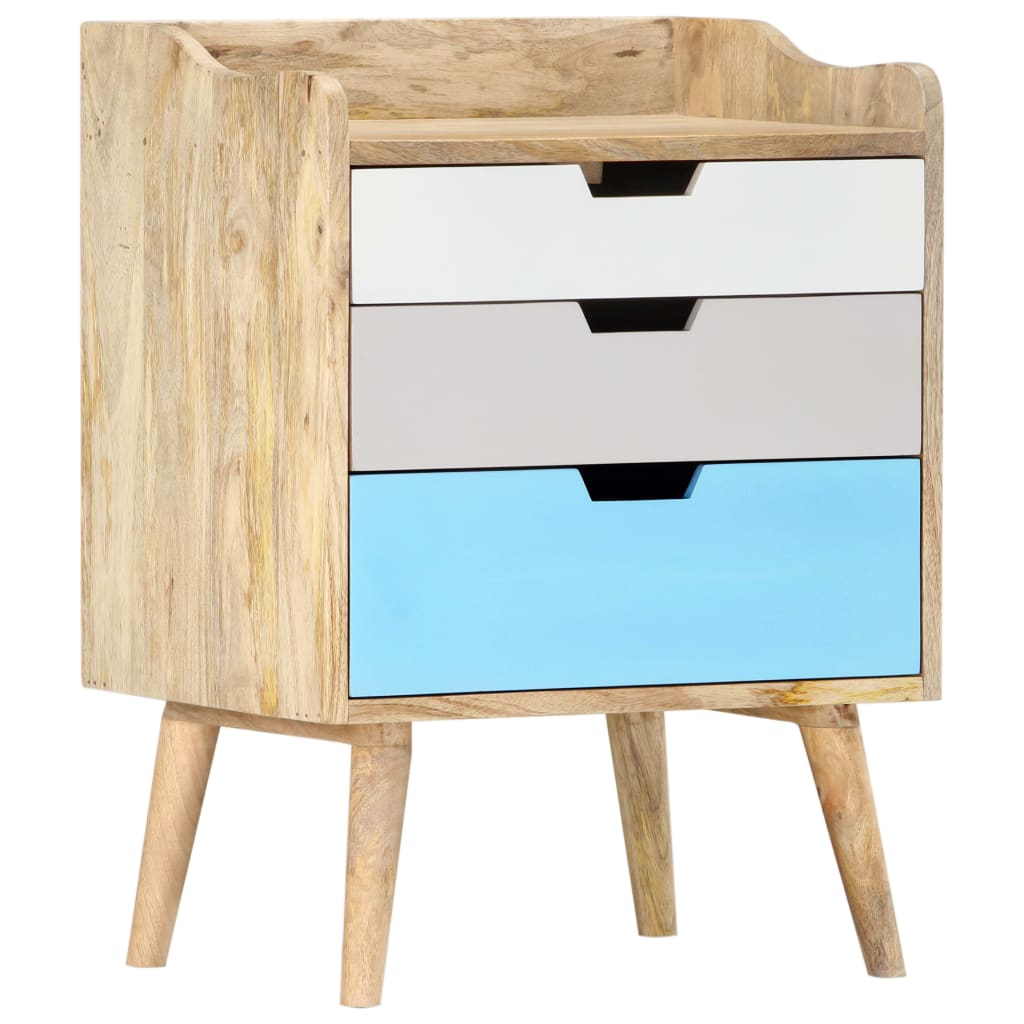 Nattbord 47x35x63 cm heltre mango