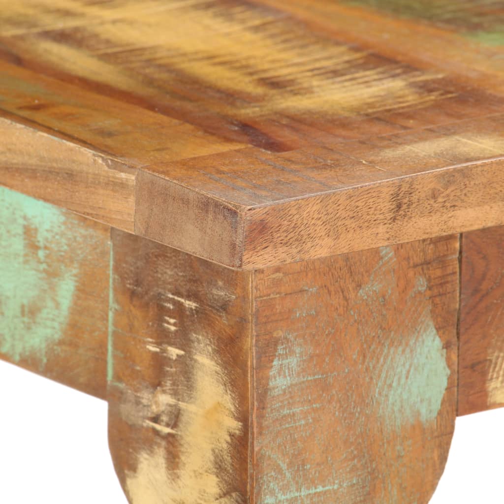 Konsollbord 110x40x76 cm gjenvunnet heltre