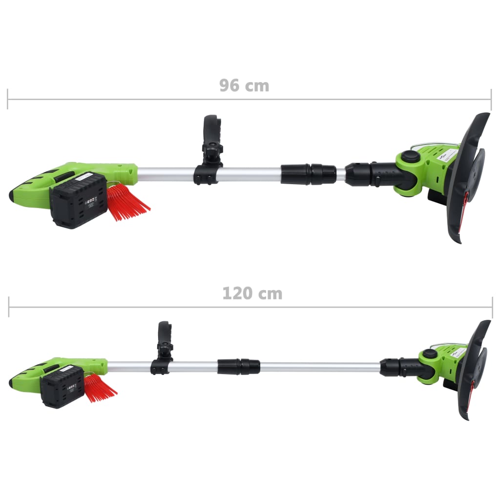 Trådløs gressklipper med batteripakke 20V 1500 mAh Li-ion