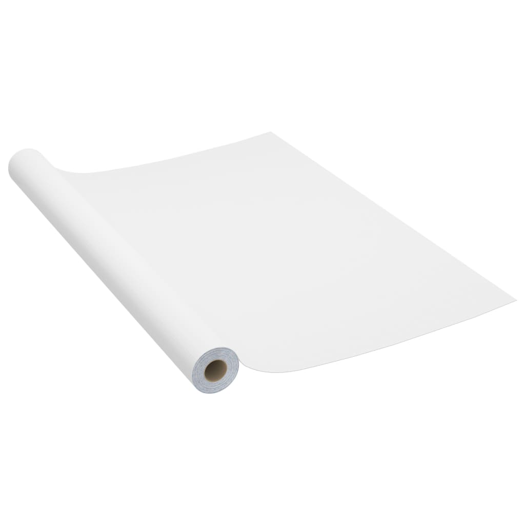 Selvklebende folie til møbler hvit 500x90 cm PVC