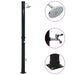 Soloppvarmet dusj svart 220 cm 20 L