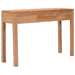 Konsollbord 110x35x75 cm heltre teak