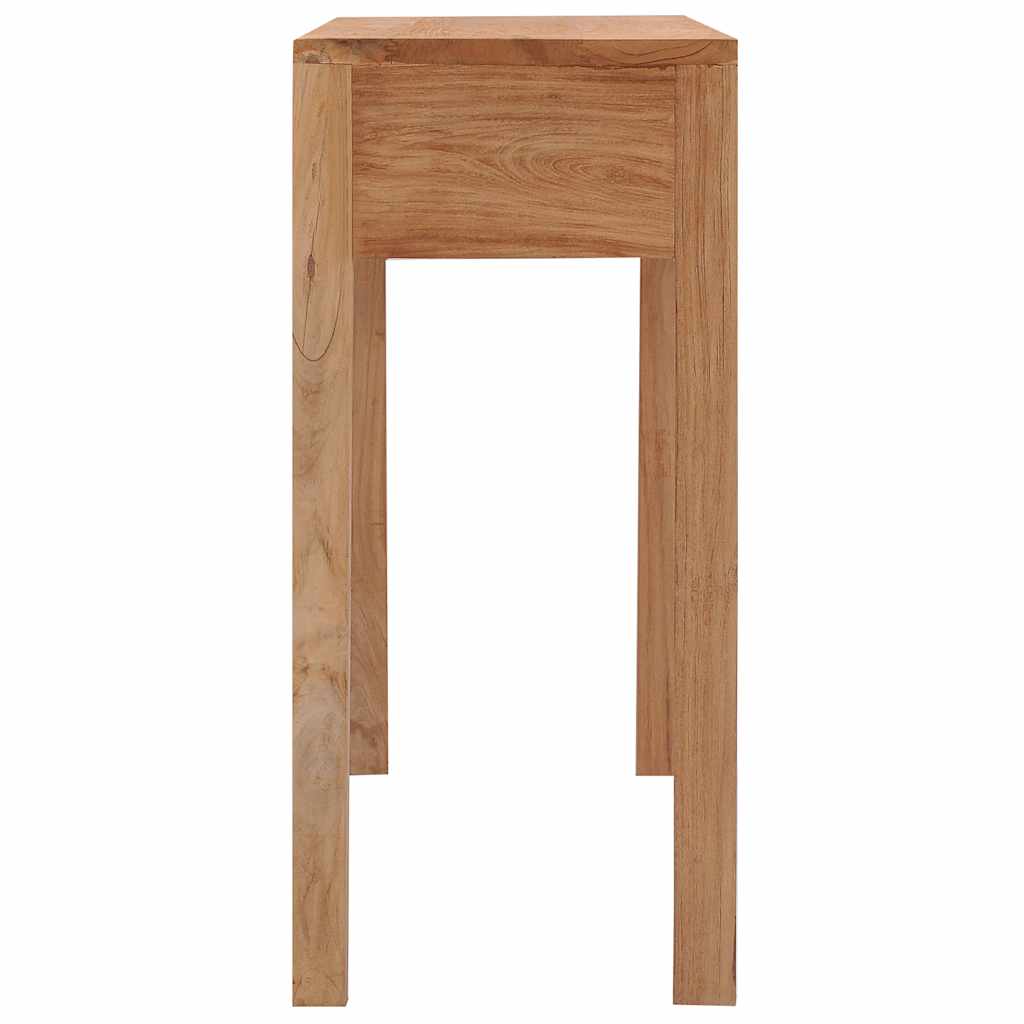 Konsollbord 110x35x75 cm heltre teak