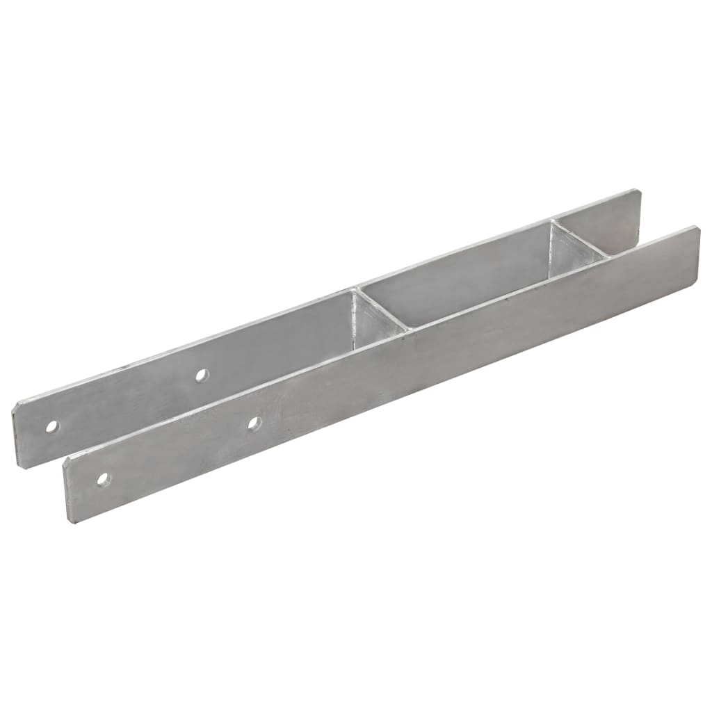 Gjerdespyd 6 stk sølv 7x6x60 cm galvanisert stål