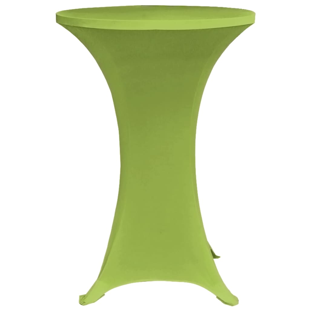 Elastisk bordduk 4 stk 60 cm grønn