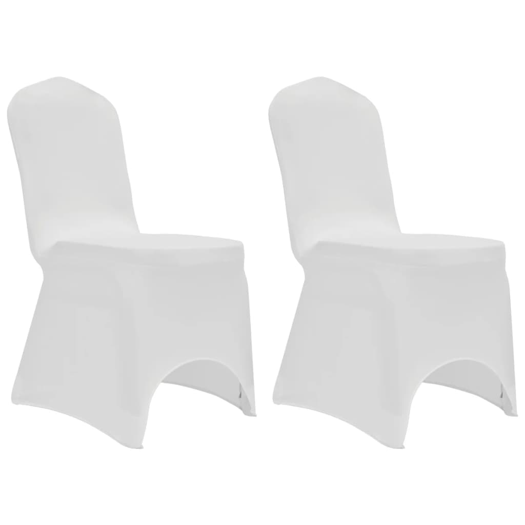 Stoltrekk elastisk hvit 12 stk