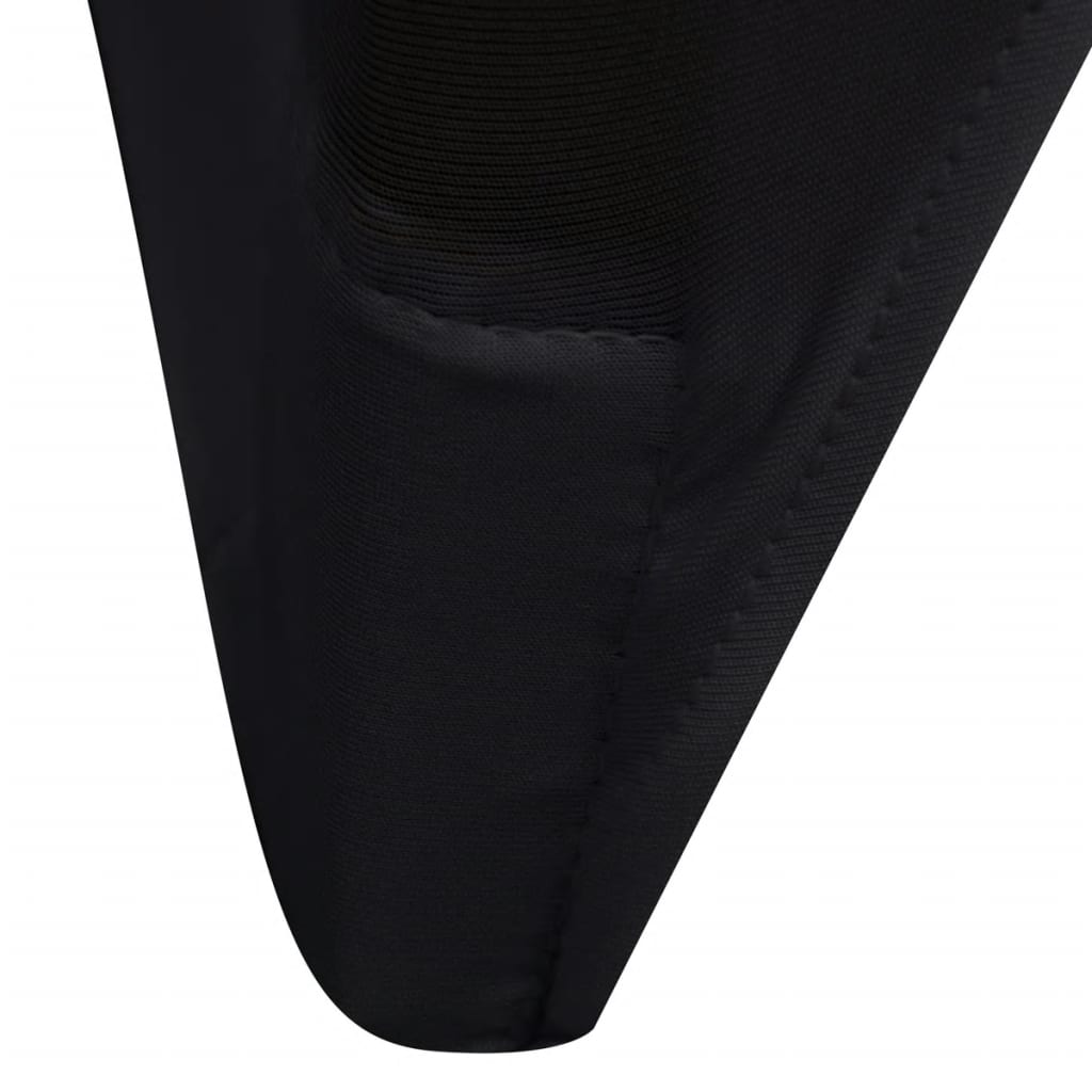 Stoltrekk elastisk svart 12 stk