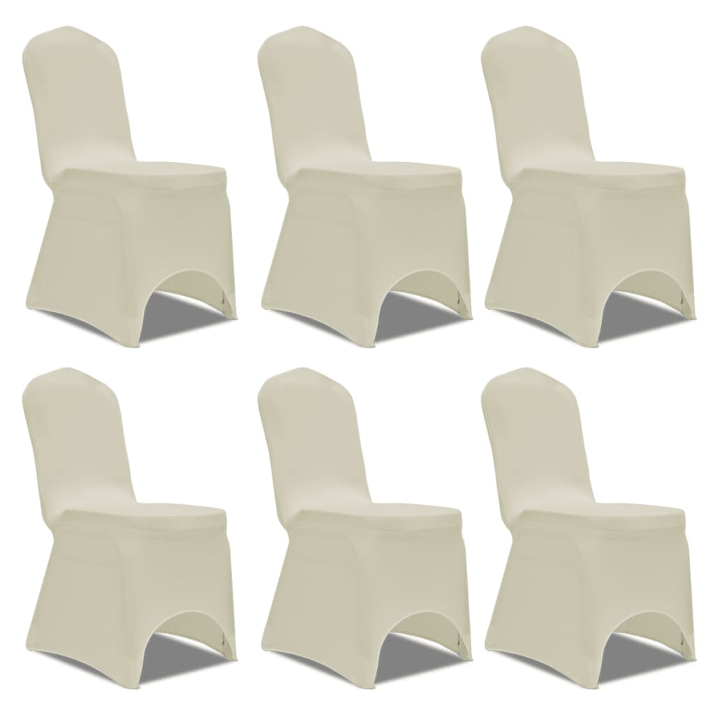 Stoltrekk elastisk kremhvit 12 stk