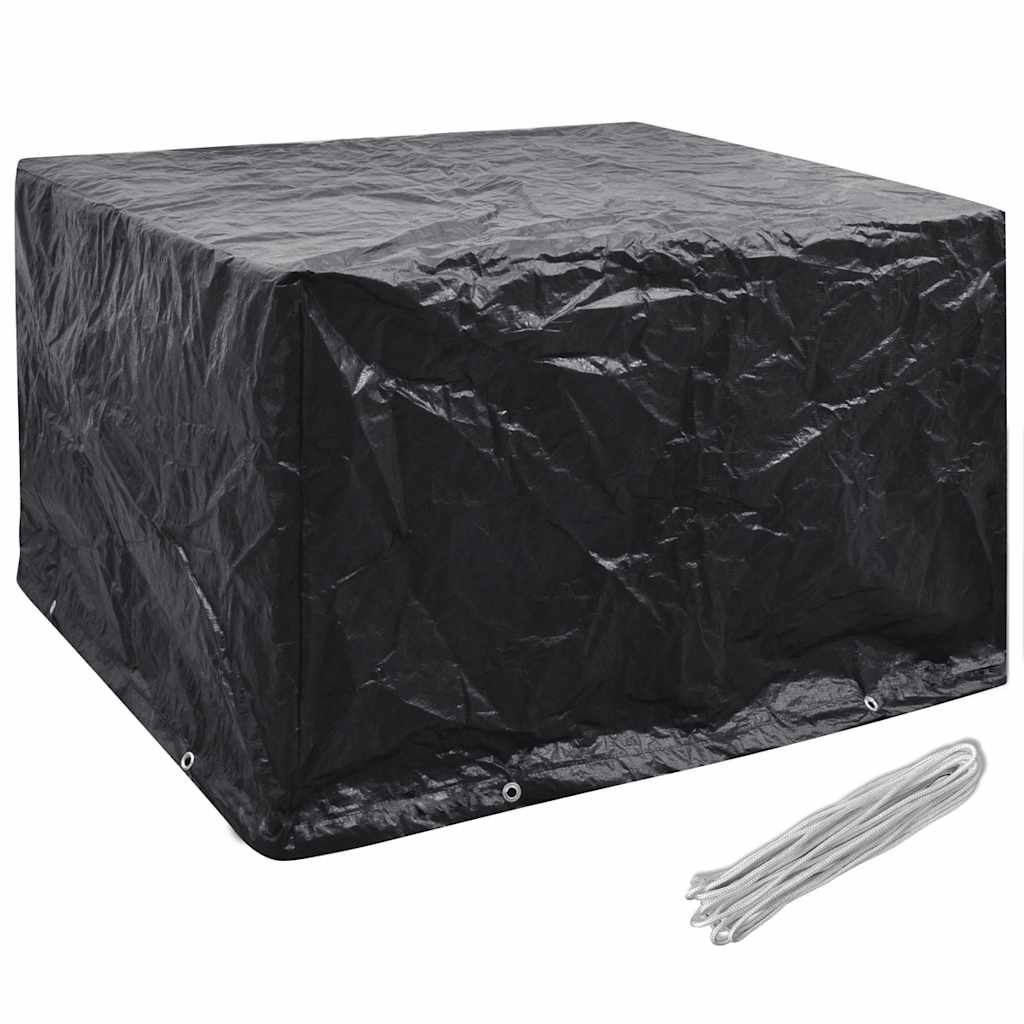 Hagemøbeltrekk 2 stk 8 maljer 135x135x90 cm vidaXL