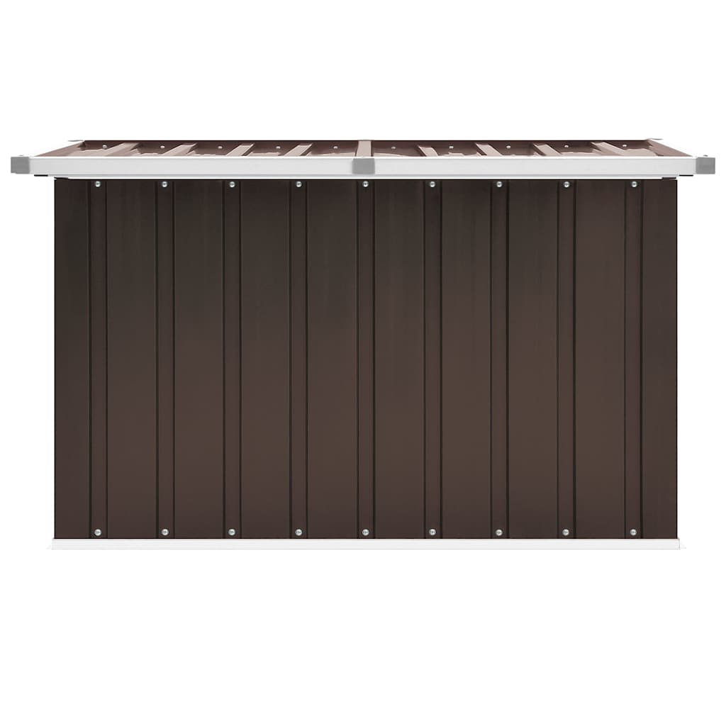 Oppbevaringsboks for hagen brun 109x67x65 cm