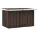 Oppbevaringsboks for hagen brun 109x67x65 cm