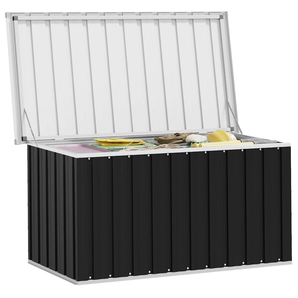 Oppbevaringskasse 129x67x65 cm antrasitt