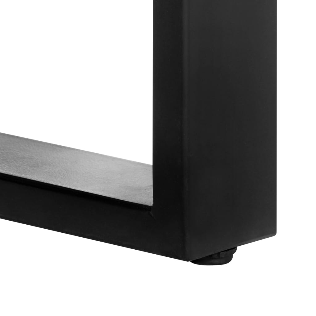 Spisebord 160x80x75 cm gjenvunnet heltre
