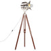 Gulvlampe med stativ heltre mango 180 cm